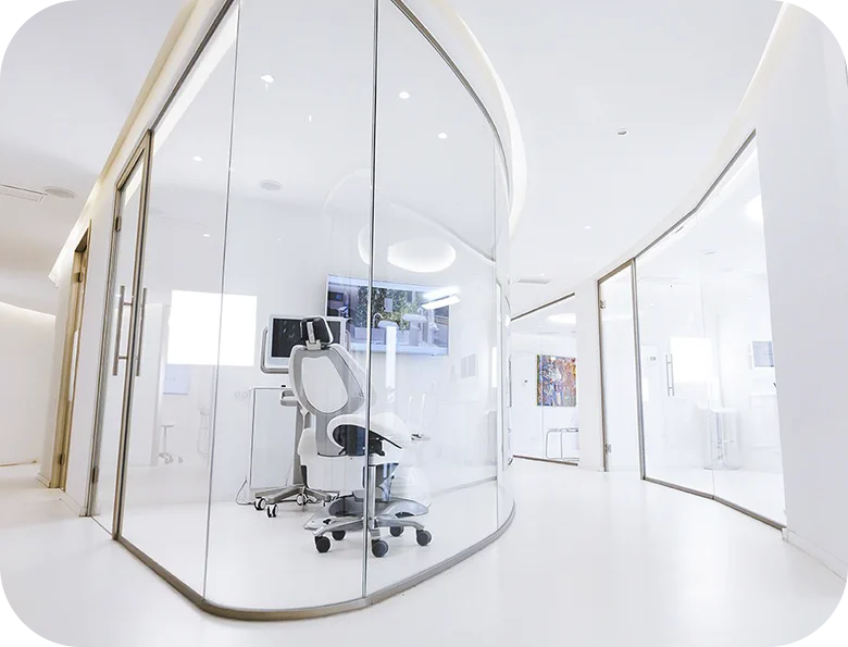 Interior image of one of dental implant clinic in kerala