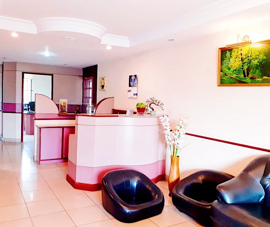 Reception image of scientific dental clinic in kerala